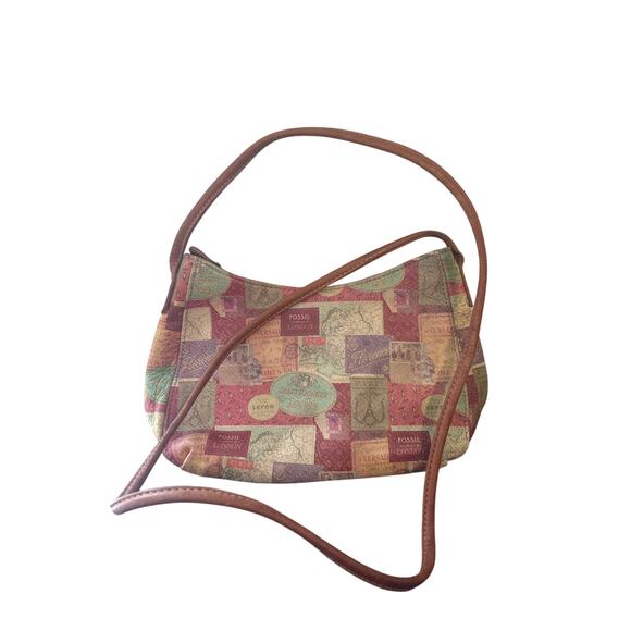 Y2k Fossil Coronado Small Shoulder Bag C2 - Picture 1 of 5